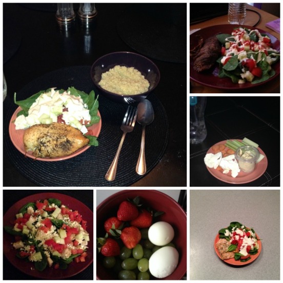 Some of my meals and snacks that I absolutely enjoyed making and eating! 
